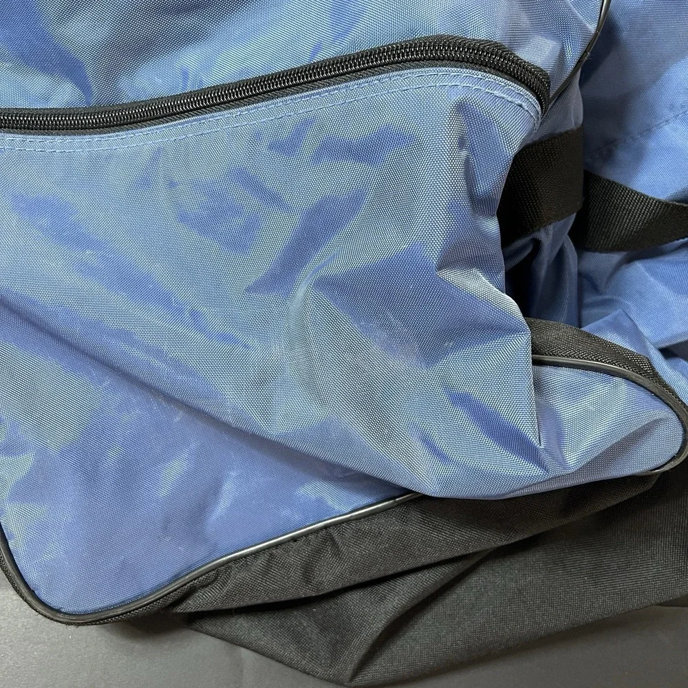 Vintage Champion Endurance Gym Duffle Bag Blue / Black Athletic Bag
